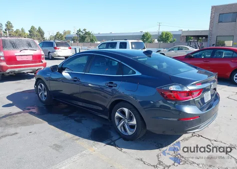 2020 Honda Insight Ex from USA, damaged, VIN 19XZE4F5XLE013837
